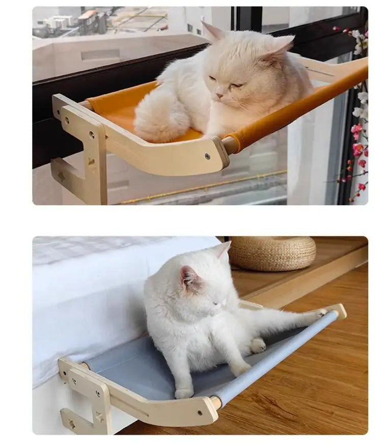 "SkyMichi: Hamaca Elevada para Gatos"