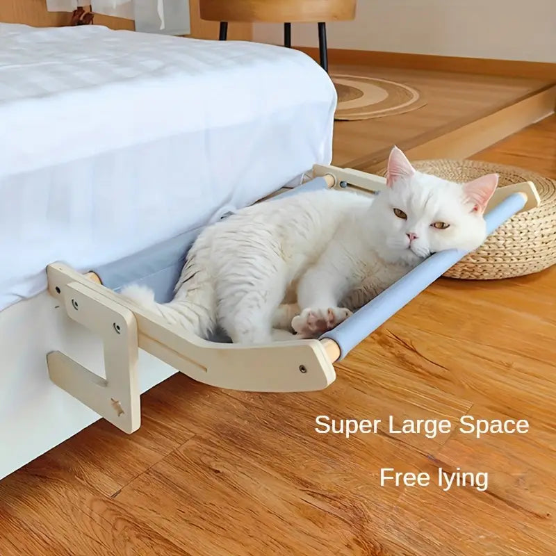 "SkyMichi: Hamaca Elevada para Gatos"